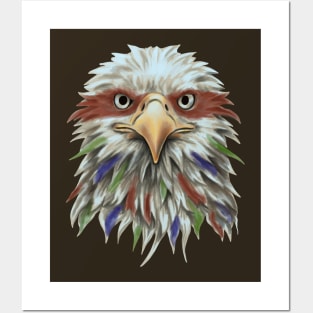 Painted Eagle Posters and Art